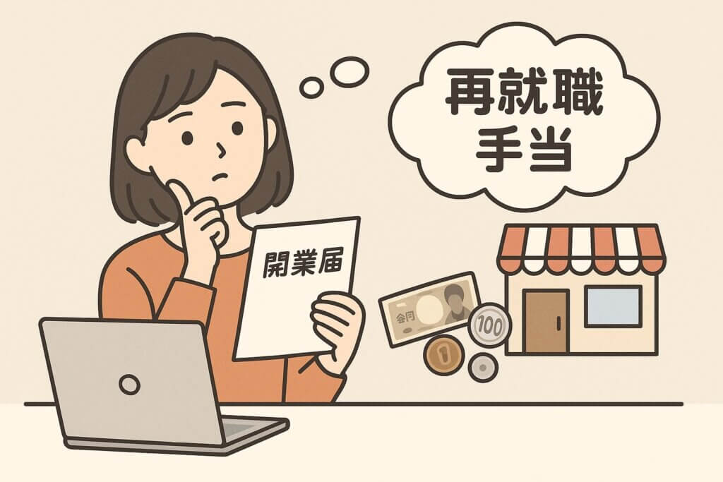【個人事業主必見】失業手当をもらいながら開業する方法（再就職手当）