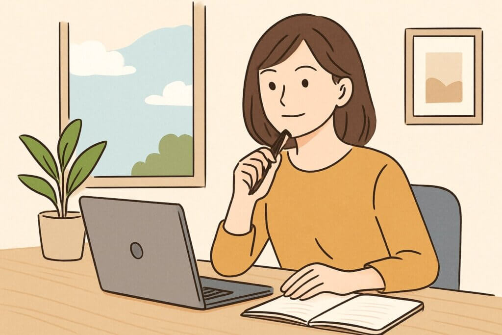 焦って転職しなくていい。仕事探しを“ゆっくり始める”ための考え方と準備リスト