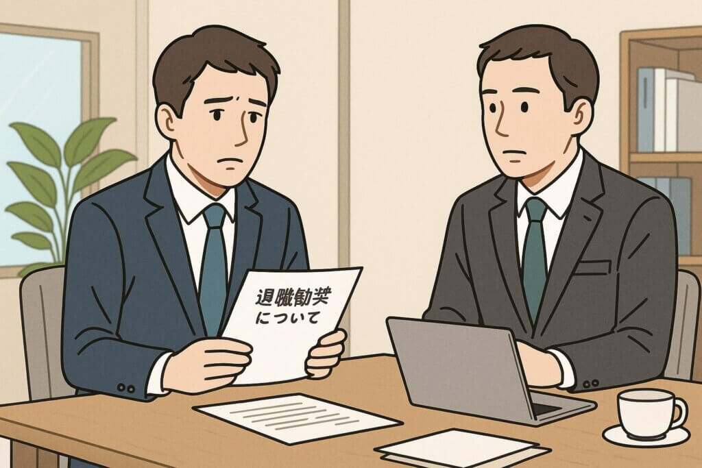 退職勧奨とは？自己都合との違い・会社都合になる条件・拒否できるのかまで徹底解説