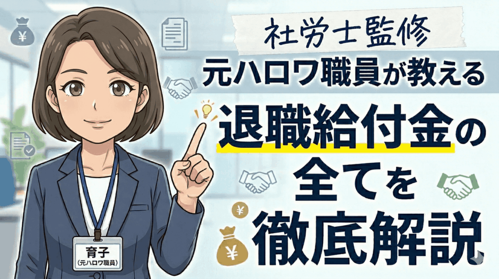 退職給付金とは？全33種の種類・受給条件・手続きを元ハローワーク職員が徹底解説