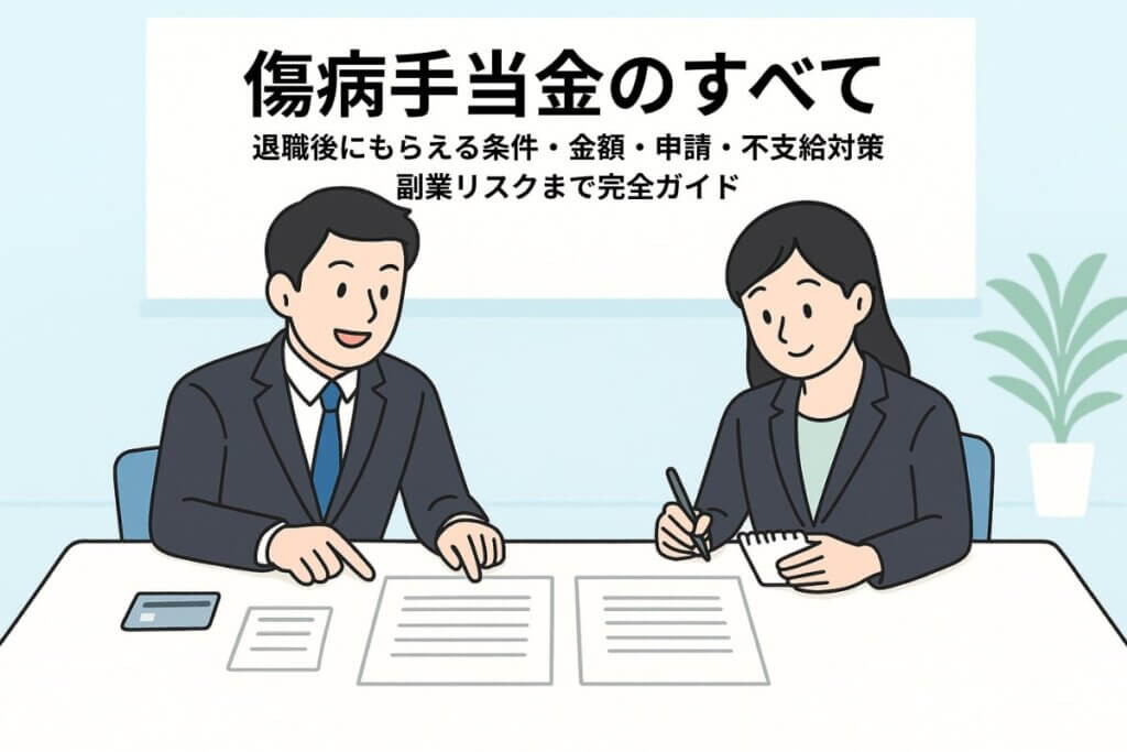 【2026年最新版】傷病手当金のすべて｜退職後にもらえる条件・金額・申請・不支給対策・副業リスクまで完全ガイド